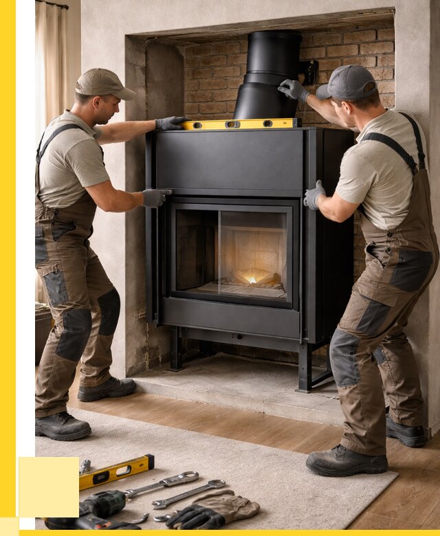 Установка каминных топок в Чите под ключ от 18630 р. | ЭриданЧта