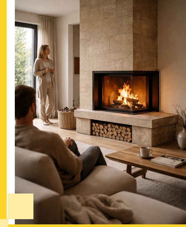 Угловые камины из кирпича установка в Чите от 155250 р. ЭриданЧта