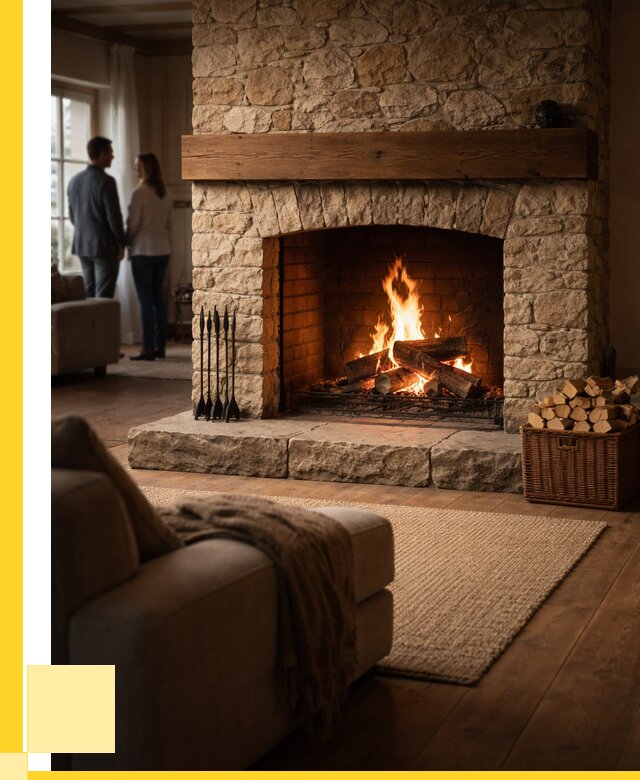 Открытые камины под ключ в Чите от 155250 р. ЭриданЧта