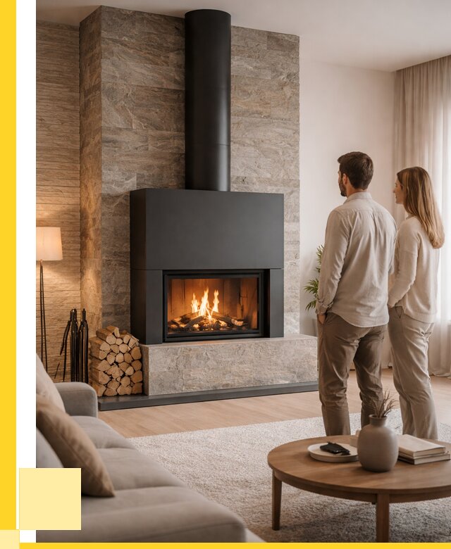 Закрытые камины под ключ в Чите от 124200 р., ЭриданЧта