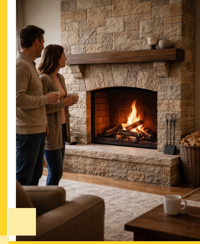 Каменные камины на заказ в Чите от 186300 р. | ЭриданЧта