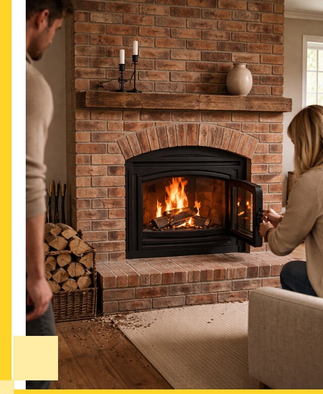 Кирпичные камины под ключ в Чите от 155250 р. | ЭриданЧта