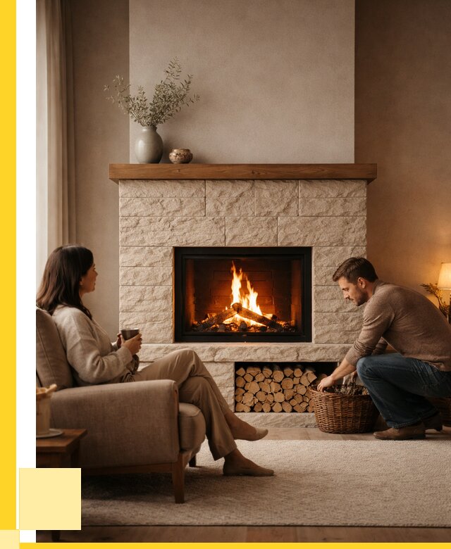 Камины для дома в Чите под ключ от 155250 р. | ЭриданЧта