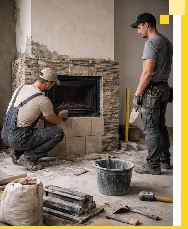 Камины под ключ в Чите: проект, изготовление и монтаж