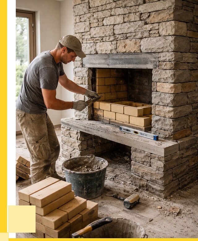 Кладка каминов и камина в Чите от 25875 р. ЭриданЧта