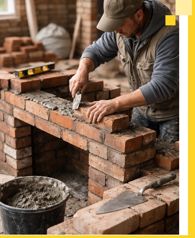 Кладка каминов под ключ в Чите профессиональная отделка и монтаж