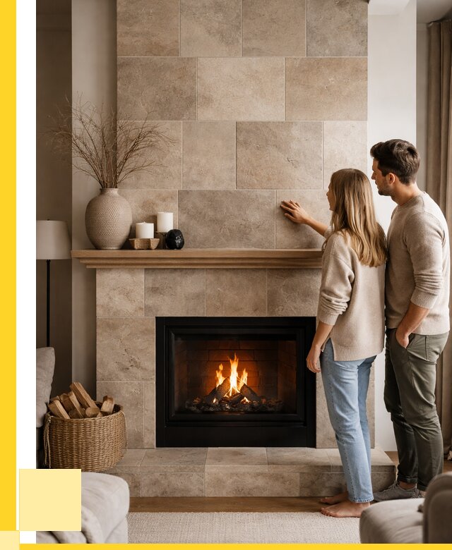 Облицовка каминов керамогранитом в Чите от 4658 р. | ЭриданЧта