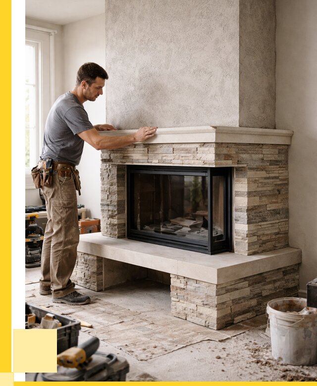 Изготовление каминов под ключ в Чите от 155250 р. | ЭриданЧта