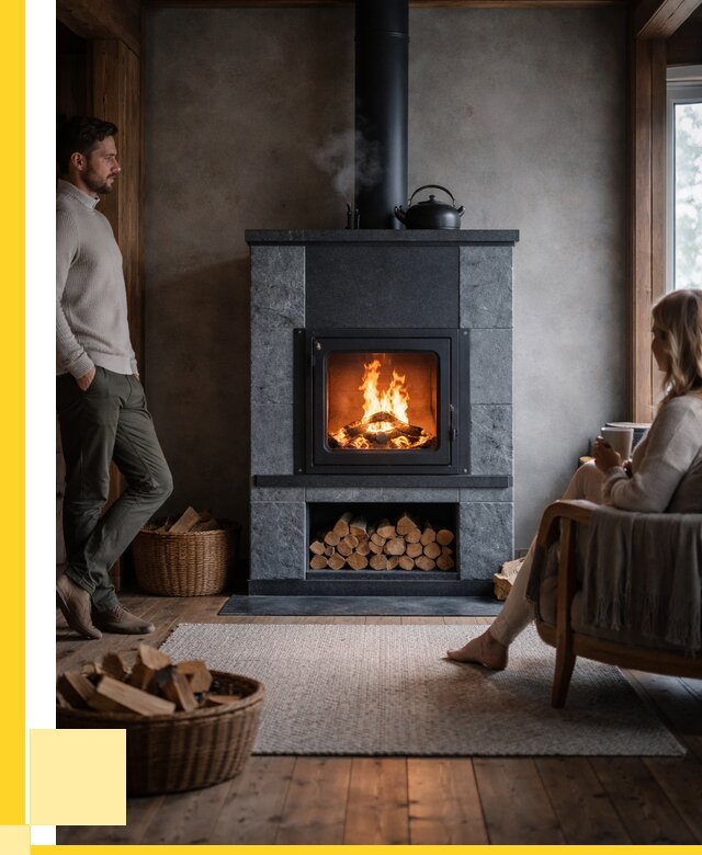 Каминопечи из кирпича в Чите под ключ от 124200 р., ЭриданЧта