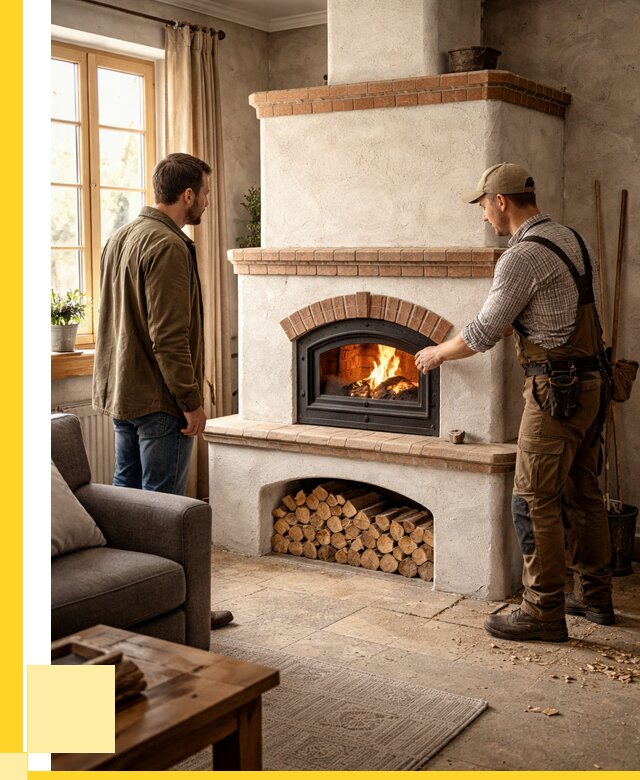 Печи камины в Чите: кирпичные, изразцовые от 62100 р. | ЭриданЧта