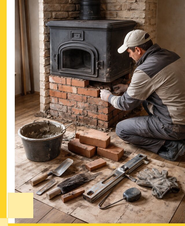 Ремонт печей в Чите от 12420 р., услуги печника ЭриданЧта