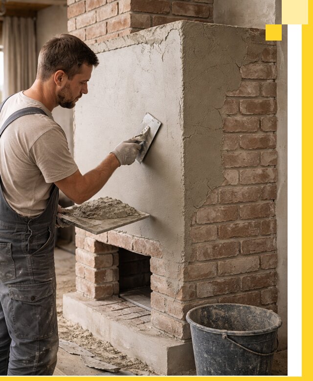 Отделка печей и облицовка каминов в Чите под ключ