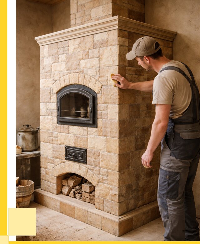 Облицовка печей в Чите от 4658 р. под ключ | ЭриданЧта