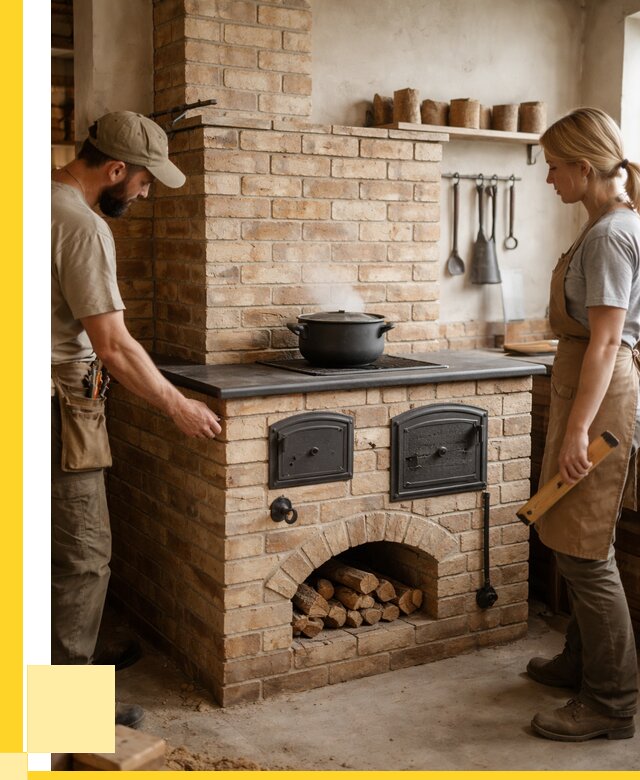 Варочно отопительные печи в Чите от 93150 р. | ЭриданЧта