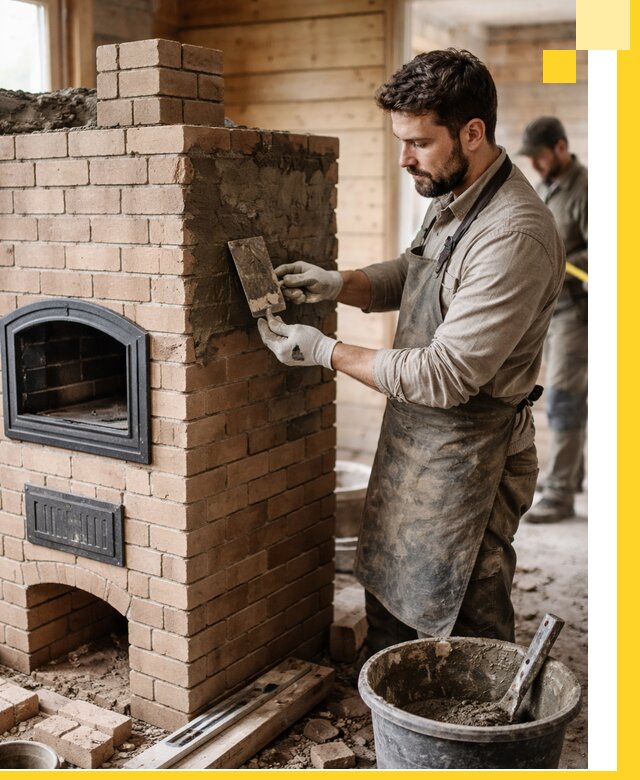 Изготовление и установка печей-шведок под ключ в Чите