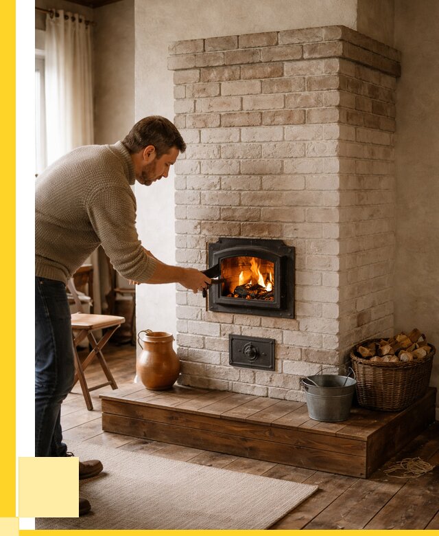 Печь голландка из кирпича в Чите от 87975 р. | ЭриданЧта