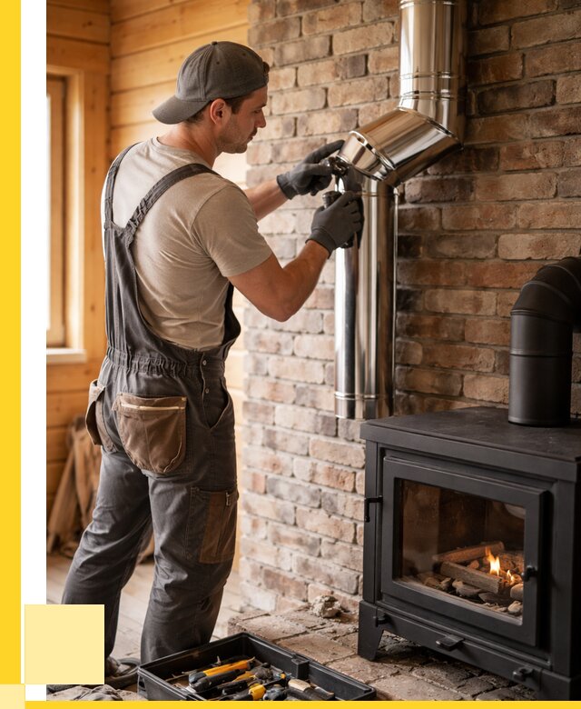 Монтаж дымоходов для печей в Чите от 7763 р. | ЭриданЧта