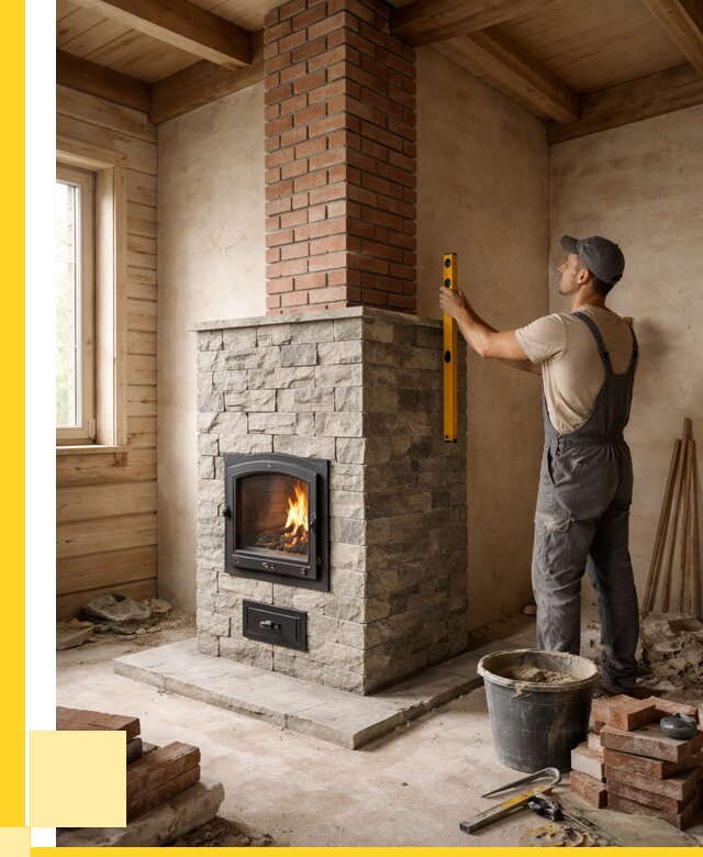 Печи и дымоходы под ключ в Чите от 46575 р., ЭриданЧта