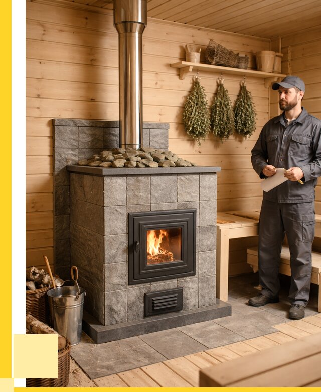 Печи для бани под ключ в Чите от 124200 р. | ЭриданЧта