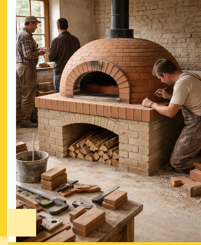 Помпейская печь дровяная для пиццы в Чите | ЭриданЧта от 207000 р.