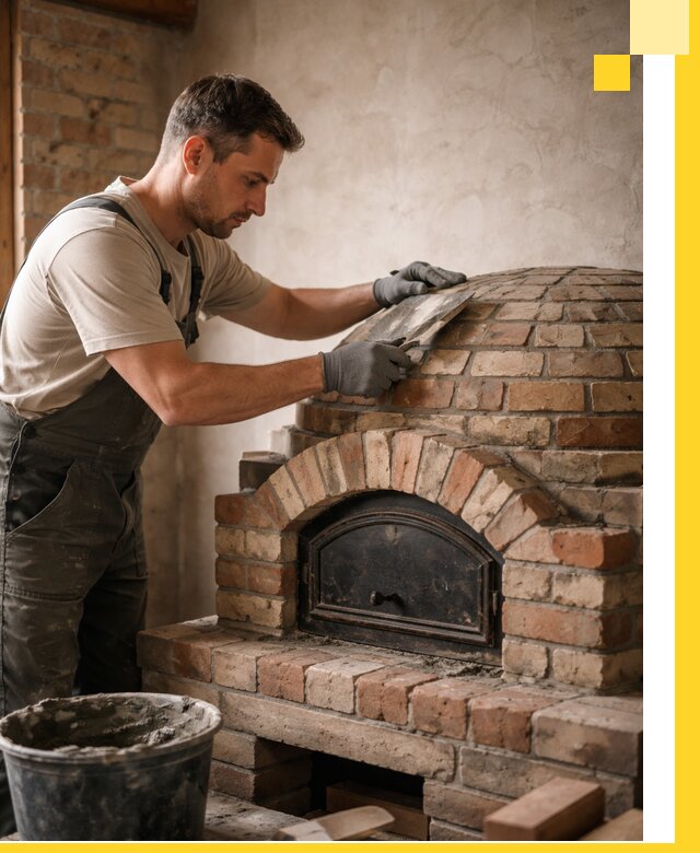 Изготовление и монтаж помпейских печей на заказ в Чите