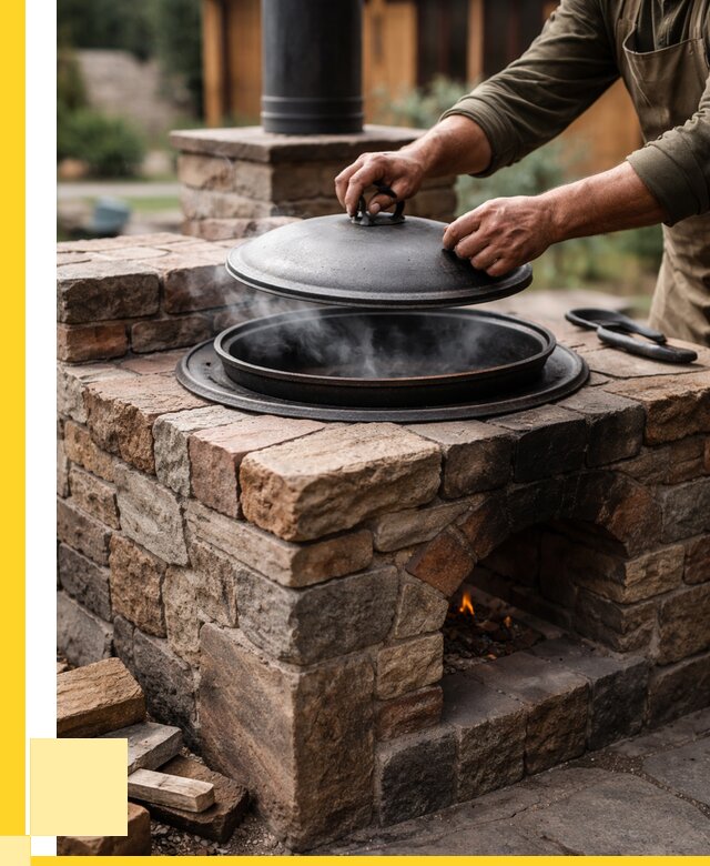 Печи для казана в Чите по цене от 18630 р. | ЭриданЧта