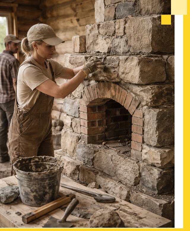 Каменные печи на заказ и монтаж в Чите, долговечные решения