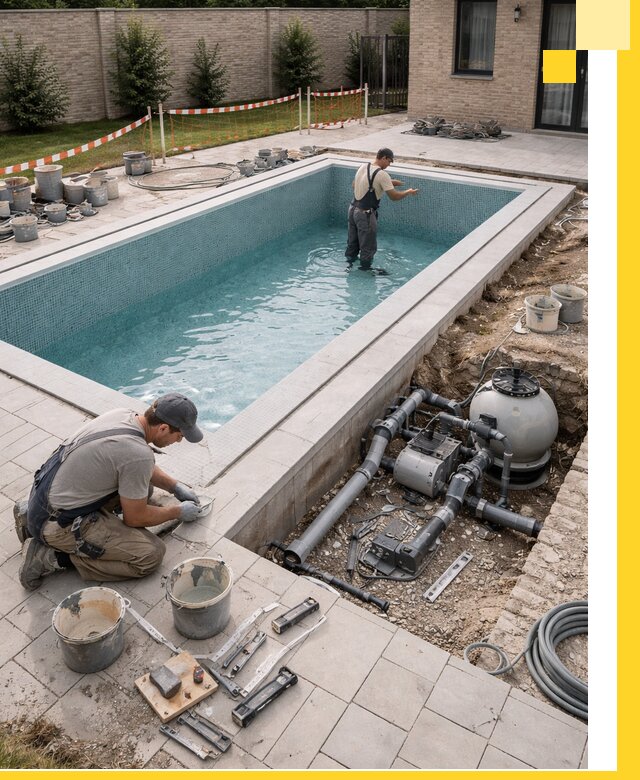 Строительство бассейнов под ключ в Чите: проекты и монтаж