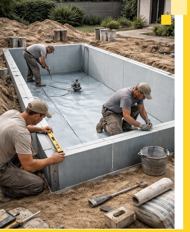 Профессиональный монтаж бассейнов под ключ в Чите с гарантией