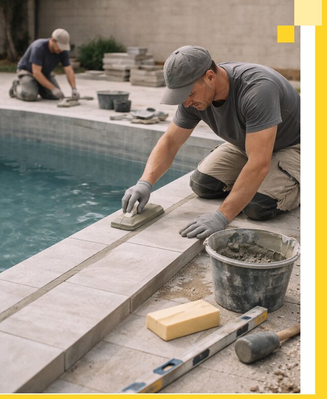 Отделка бассейнов в Чите: декоративная отделка и гидроизоляция