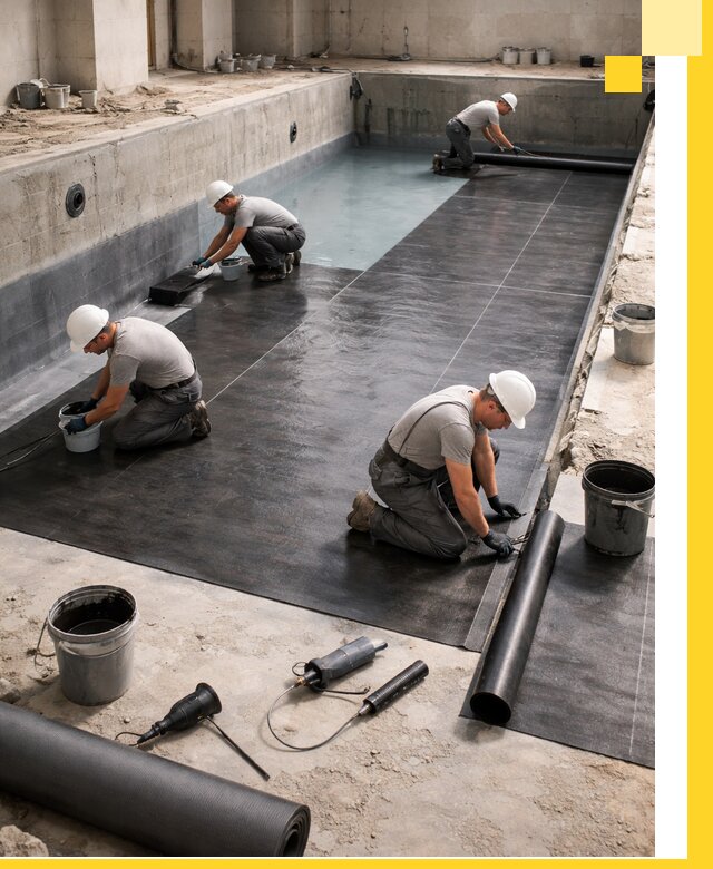 Профессиональная гидроизоляция бассейнов и чаш в Чите под ключ