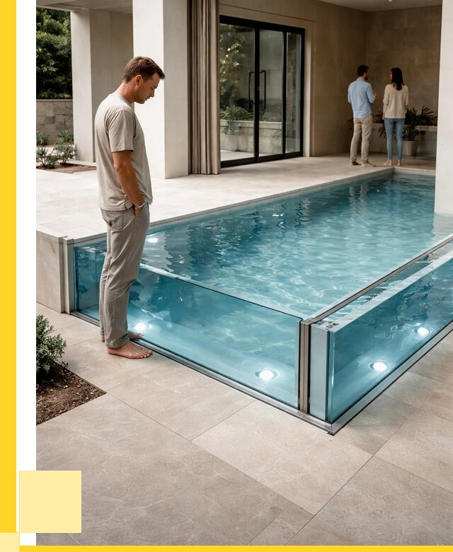 Стеклянные бассейны в Чите от 1242000 р. | ЭриданЧта — мозаика