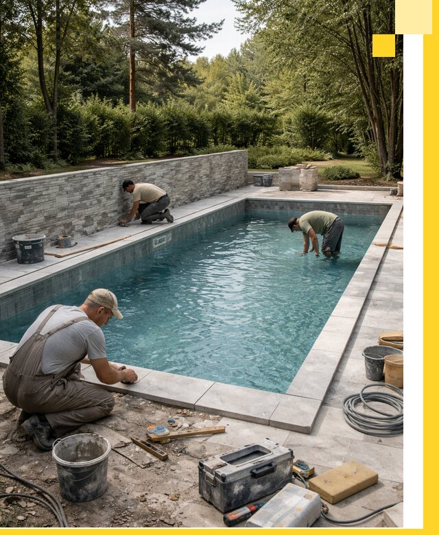 Проектирование и строительство частных бассейнов в Чите