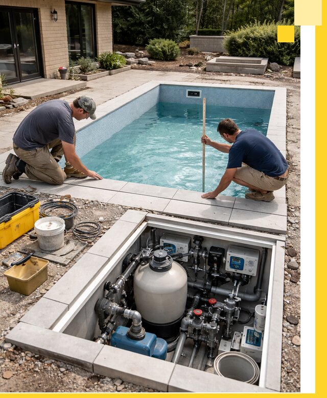 Строительство качественных домашних бассейнов под ключ в Чите