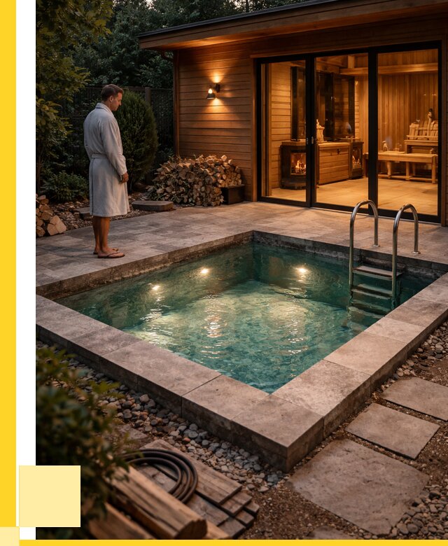 Бани с бассейном под ключ в Чите от 98325 р. | ЭриданЧта