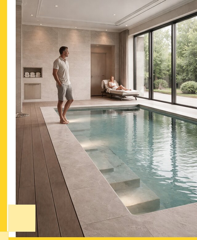 Бассейны в коттедже под ключ в Чите от 1242000 р. | ЭриданЧта