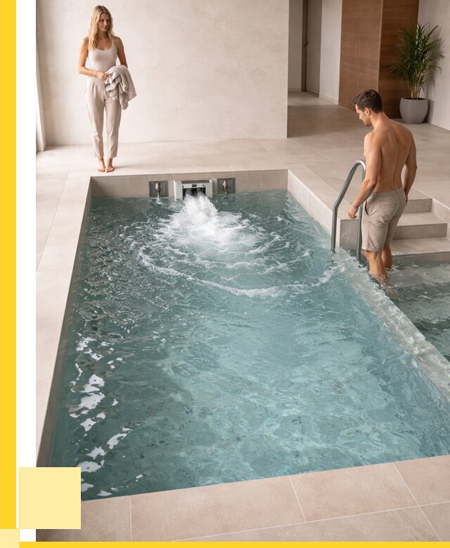 Бассейн с противотоком в Чите от 258750 р. | ЭриданЧта