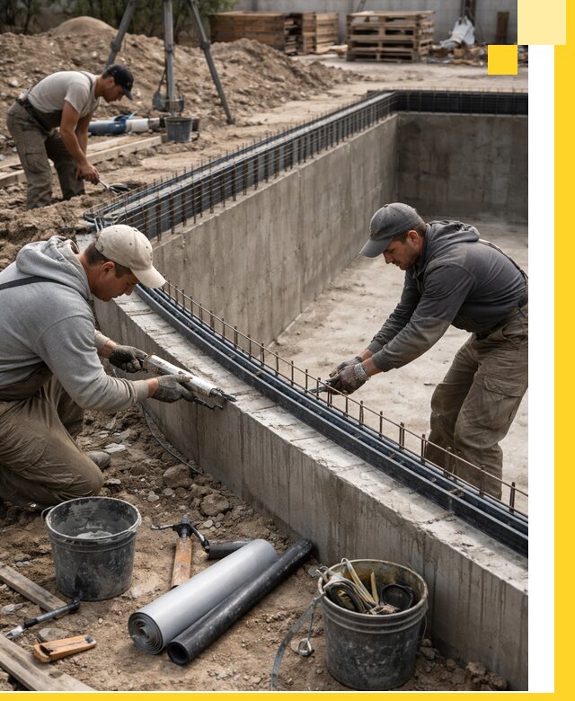 Качественный монтаж чаши бассейна в Чите под ключ с гарантией