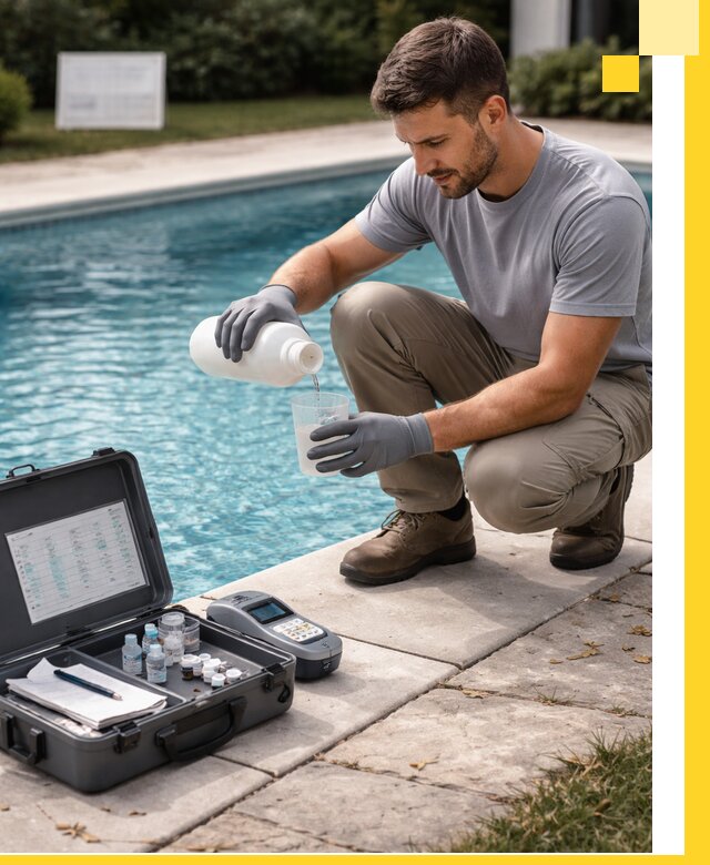 Профессиональная дезинфекция воды в бассейне в Чите