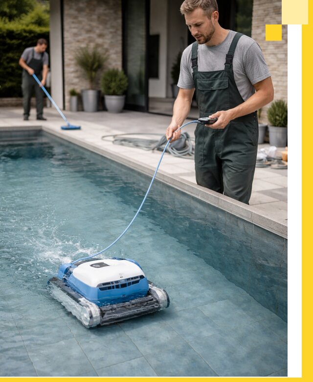 Роботы пылесосы для бассейнов в Чите, продажа и обслуживание