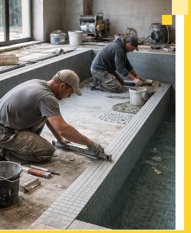 Строительство бассейна в частном доме в Чите под ключ