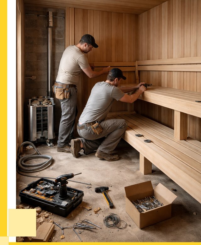Монтаж саун под ключ в Чите от 124200 р. | ЭриданЧта
