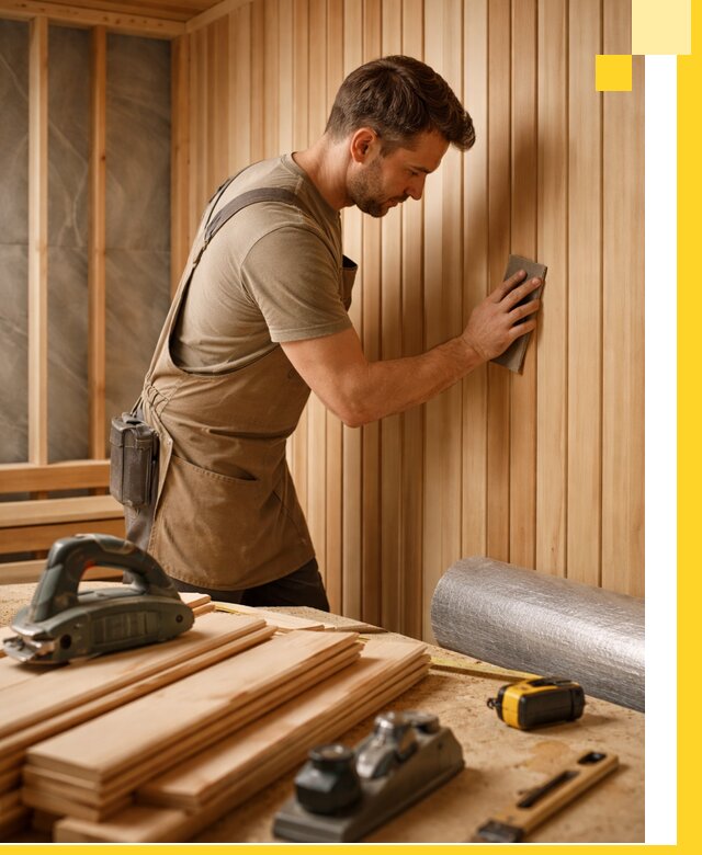 Профессиональная отделка саун и парных под ключ в Чите