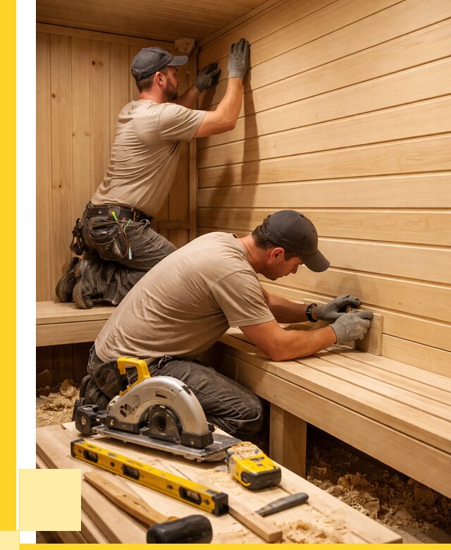 Обшивка саун вагонкой в Чите от 2588 р. | ЭриданЧта