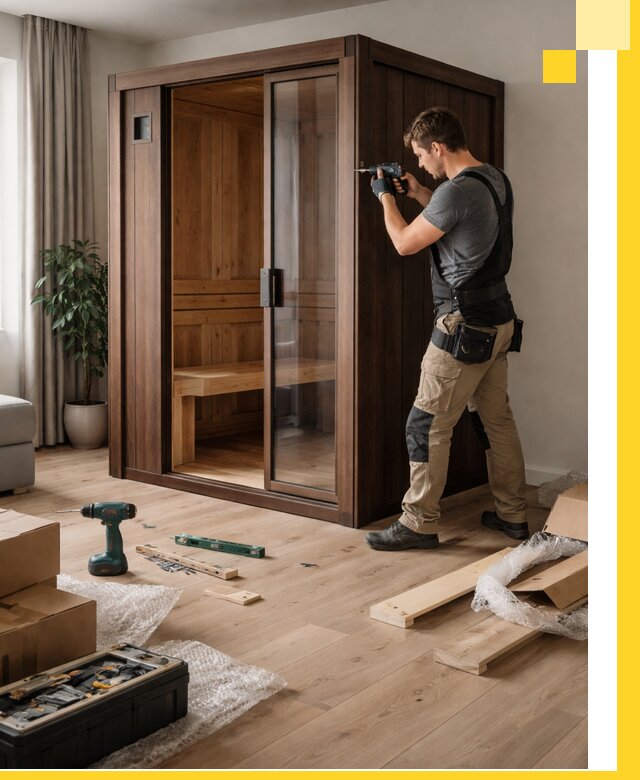 Установка и производство мини саун под ключ в Чите