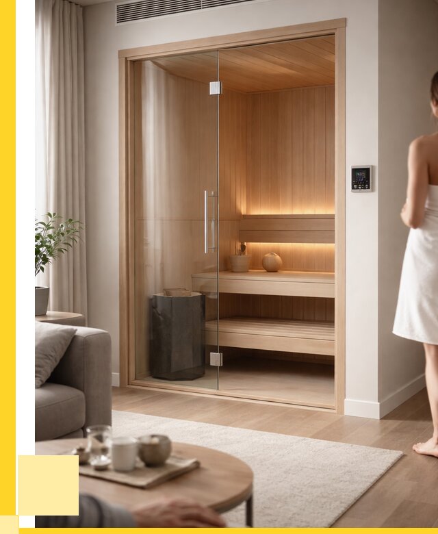 Сауна в квартире под ключ в Чите от 124200 р. ЭриданЧта