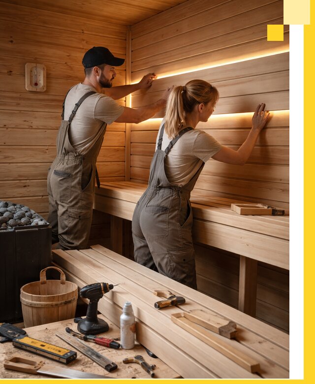 Дизайн саун и бань под ключ с индивидуальным проектом в Чите