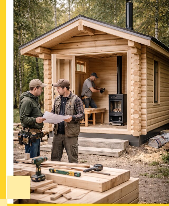 Монтаж бань под ключ в Чите — от 207000 р. | ЭриданЧта