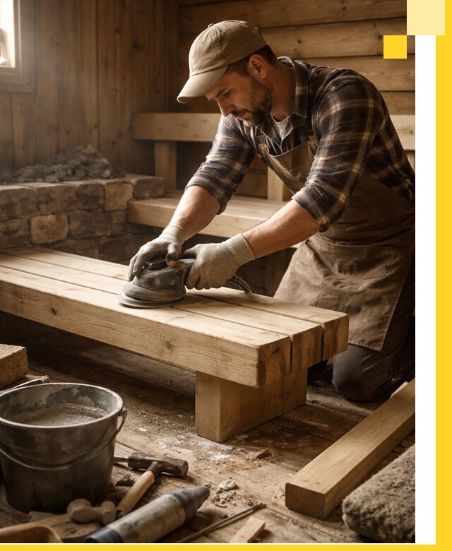 Ремонт бань под ключ в Чите с гарантией качества и сроков