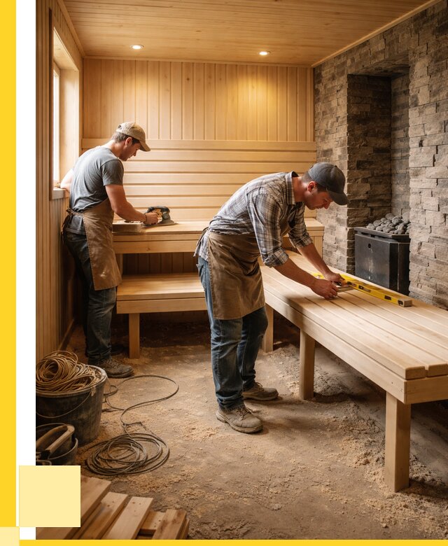 Отделка бани в Чите: внутренняя отделка от 3105 р. | ЭриданЧта